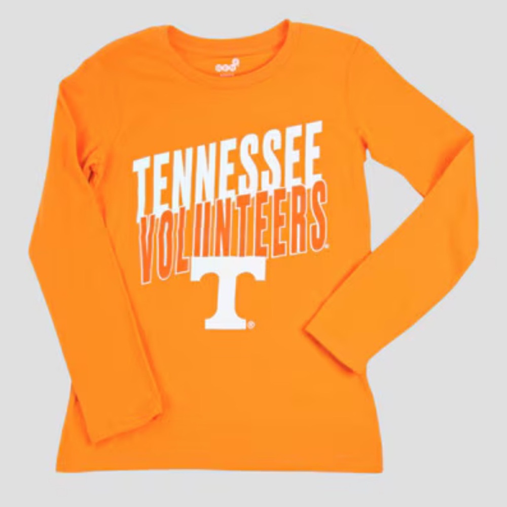 Tennessee Volunteers Kids Long Sleeve Shirt - Picture 1 of 5
